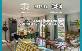 T3 Calme - Ideal Famille & Pros - Parking - Jardin - Wifi - Netflix